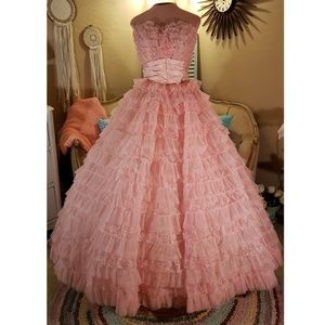 Vintage 1950s Prom Dress